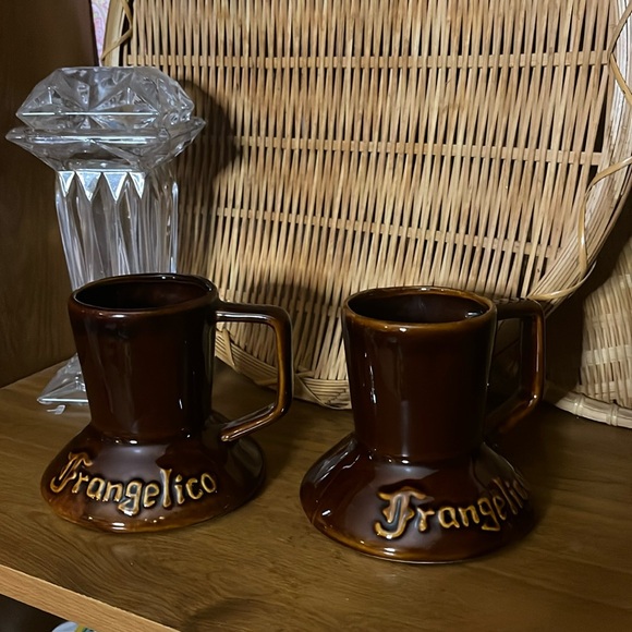 😄Ceramic mugs brown drip glazed - Picture 1 of 5